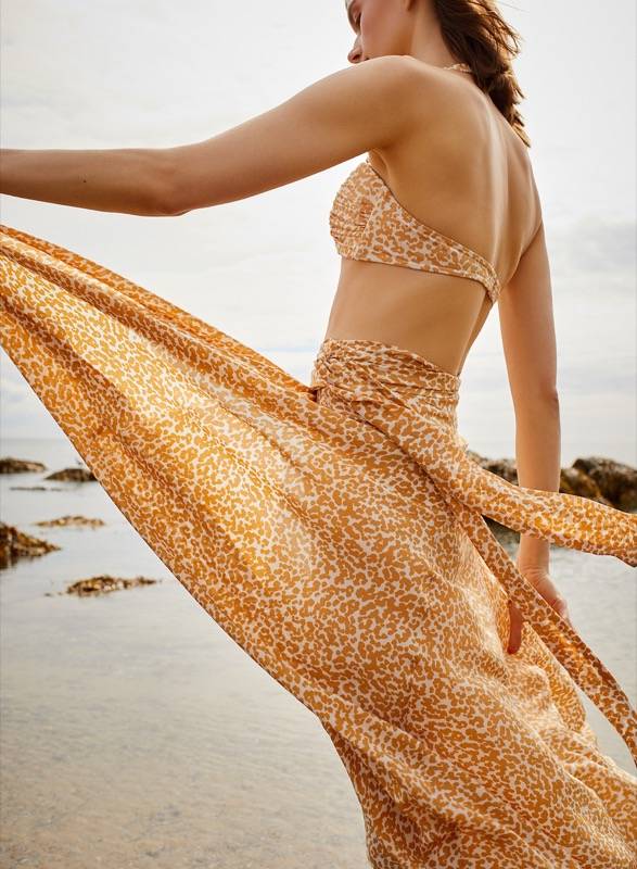 RESORTWEAR Milu Wickelrock Dotty Sand Sonderangebote