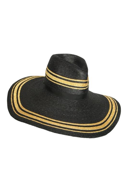 ACCESSOIRES Billy Bob Hut gold/schwarz Super Sparpreis