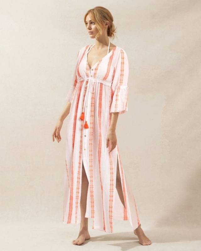 RESORTWEAR Matera Maxi Kaftan Bis zu 65% Rabatt