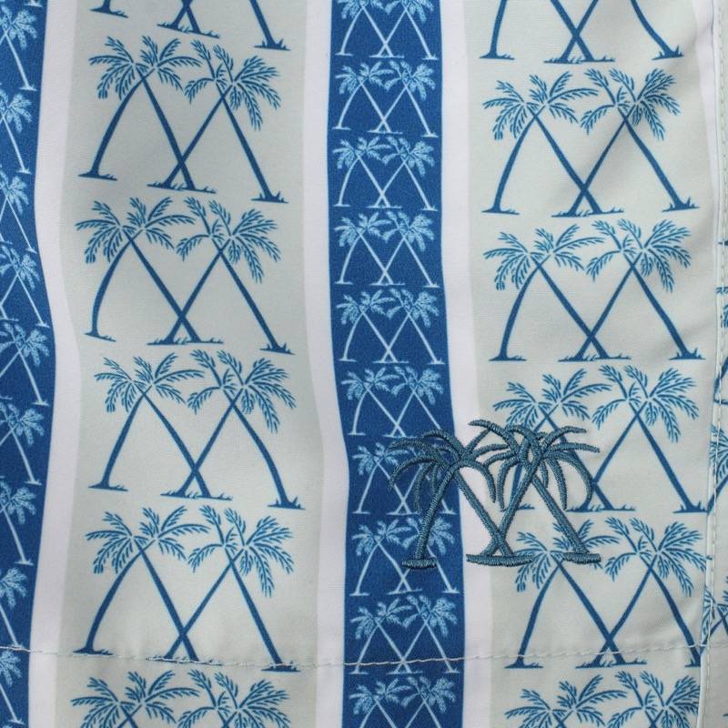 HERREN Badehose mit Streifen in blau Angebote