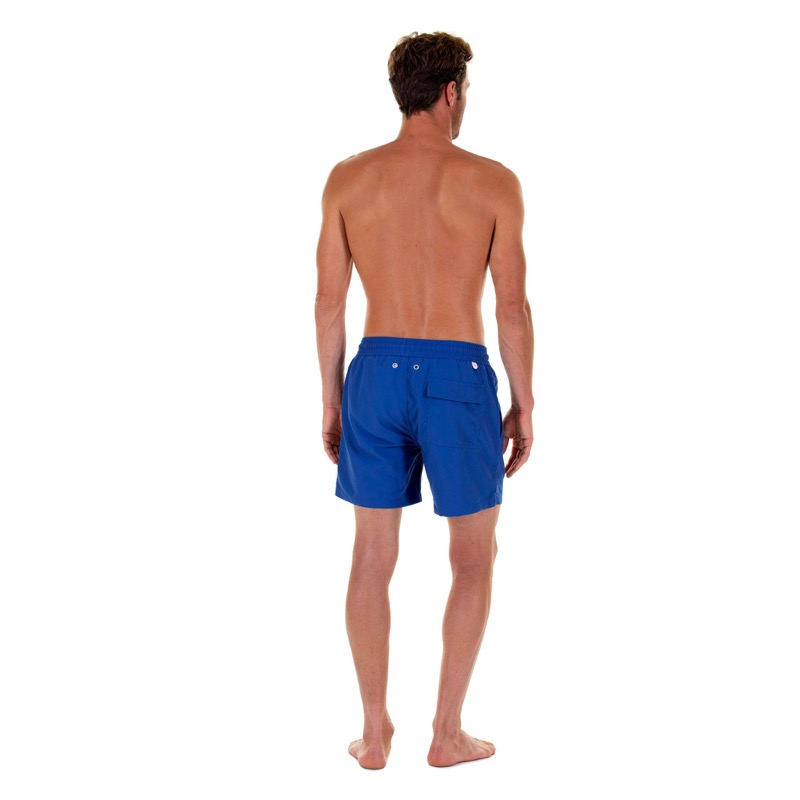 HERREN Badehose in regatta-blau Günstiger Verkauf