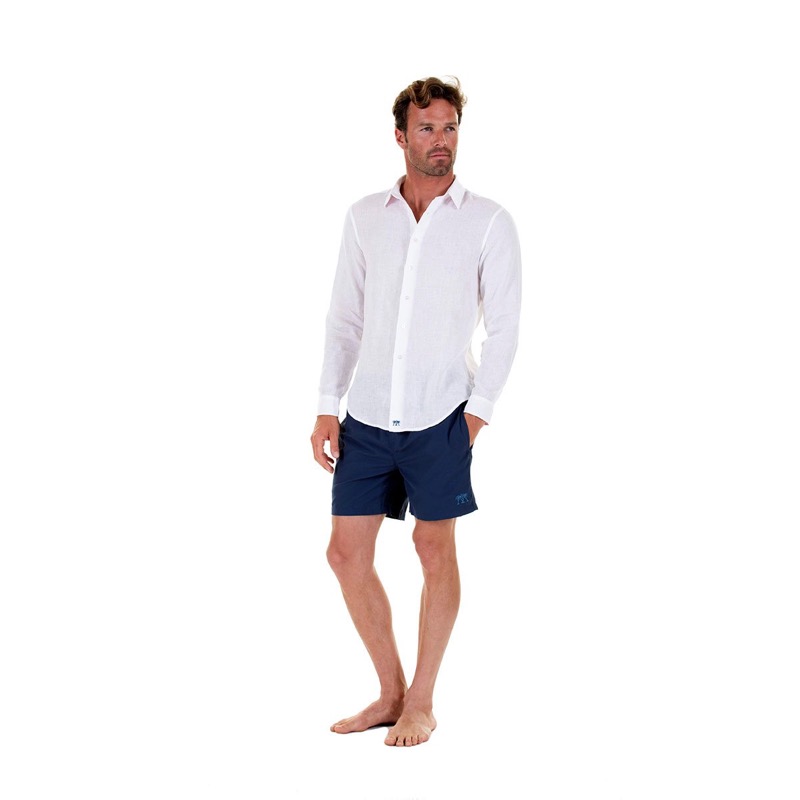 HERREN Badehose in dunkelblau Blitzverkäufe