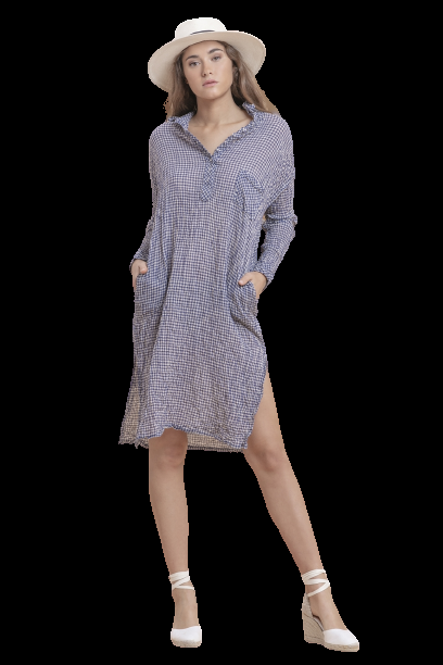 SALE Tribeca Kleid Blau Günstig kaufen
