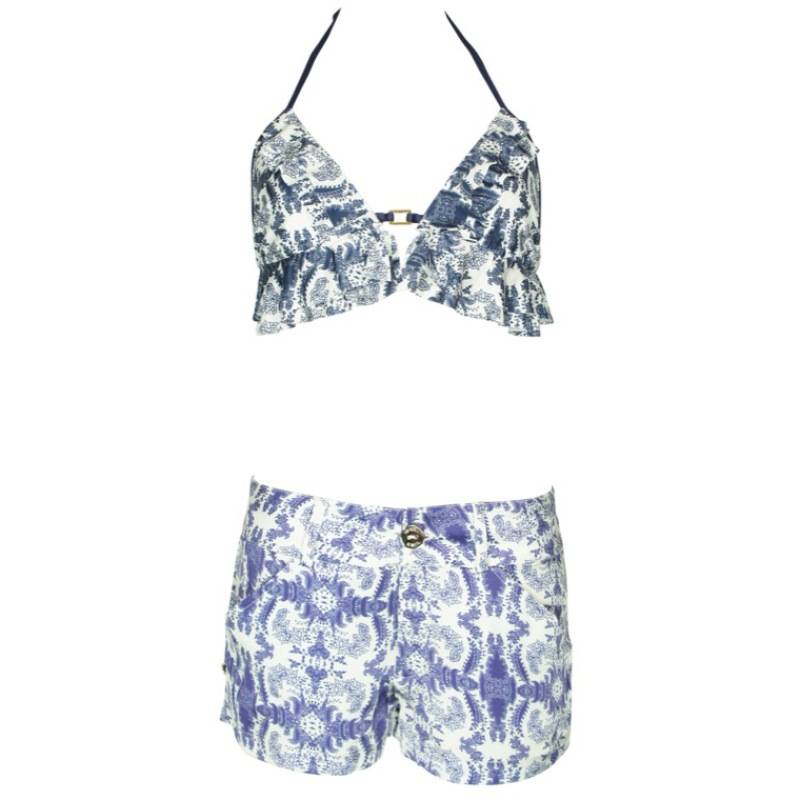 RESORTWEAR Maria Luisa Short aus Seide Exklusivangebot