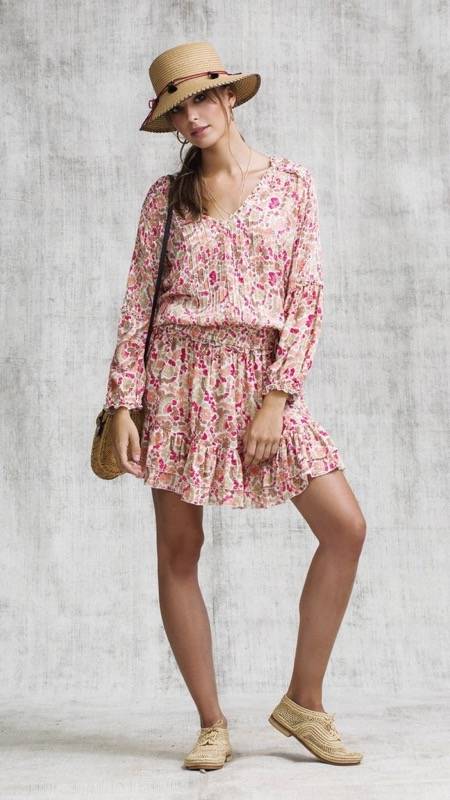 SALE Ilona Minikleid in Pink Yvonne Saisonschlussverkauf