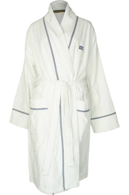RESORTWEAR Kimono Bademantel Weiß Große Rabatte