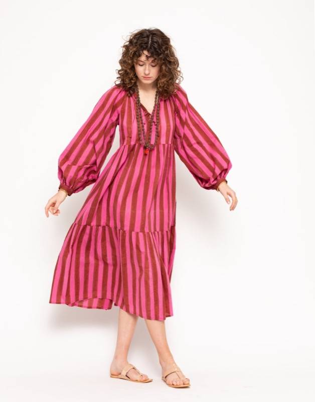 SALE Jaya Riviera Kleid pink Bis zu 60% Rabatt