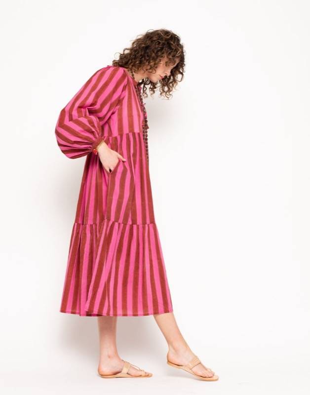 SALE Jaya Riviera Kleid pink Bis zu 60% Rabatt
