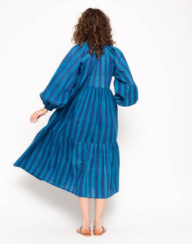 SALE Jaya Riviera Kleid blau Bis zu 65% Rabatt