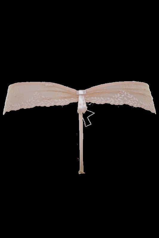 LINGERIE Amalfi G-String aus Spitze in Puder Günstiger Verkauf