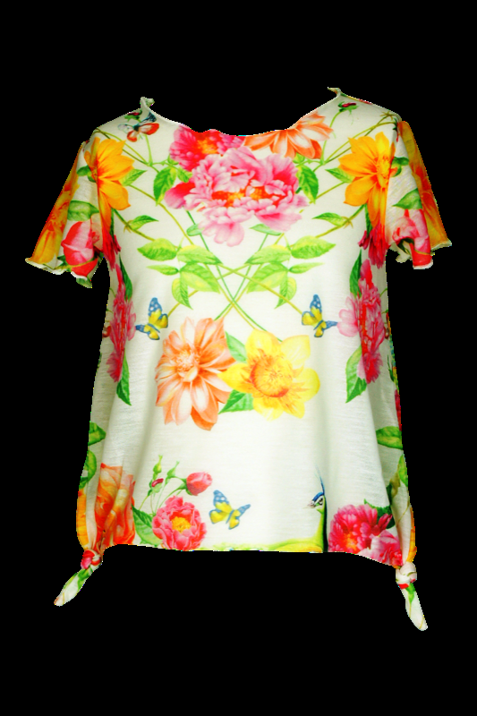 KINDER Baby T-Shirt Pavone in weiß