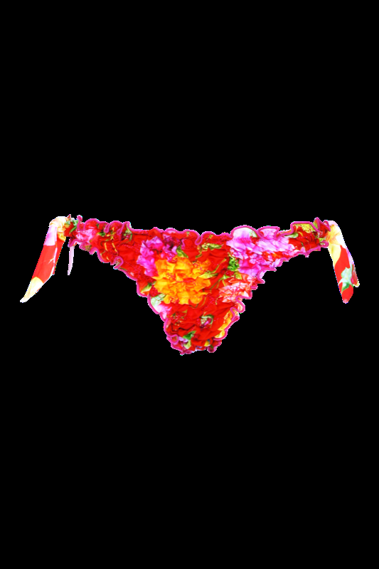 KINDER Baby Badeslip Pavone in rot