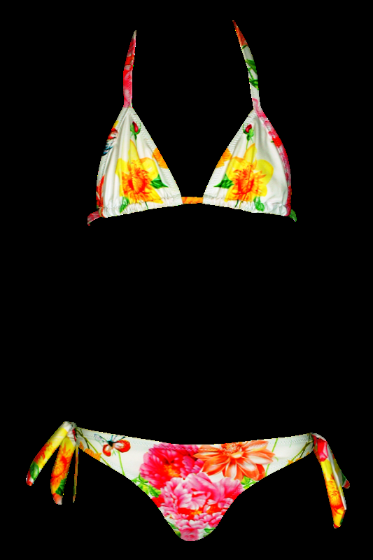 KINDER Baby Bikini Pavone in weiß Letzter Tag