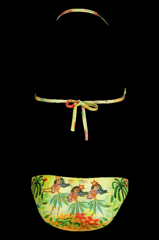 KINDER Baby Bikini Hula in gelb Super Rabatt