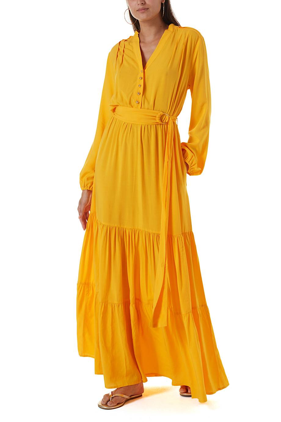 SALE Sonja Maxikleid Gelb Muttertagsangebot