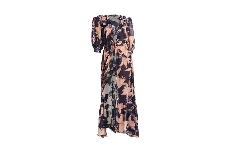 SALE Stargazer Tie-Front Kleid