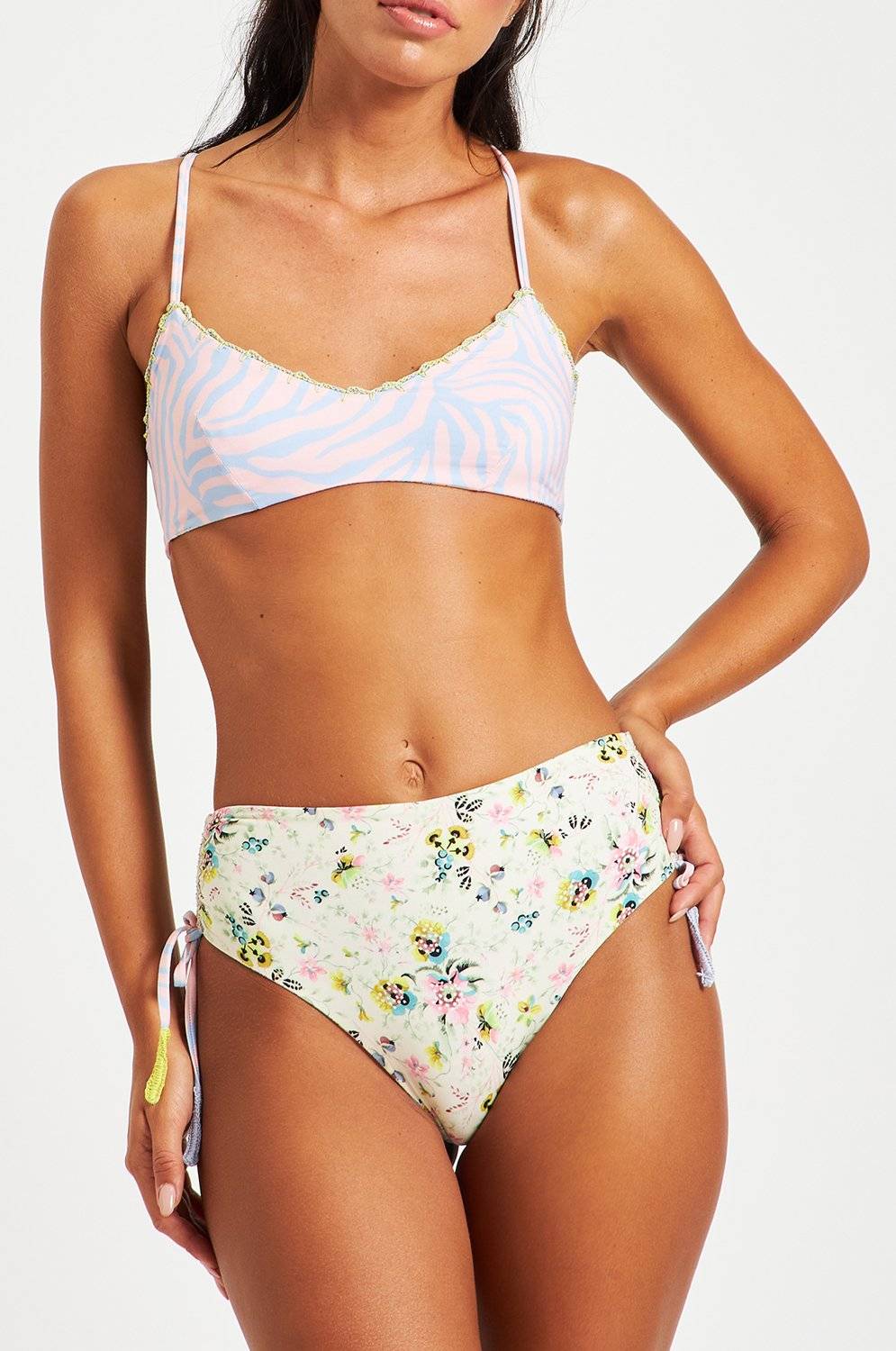 SALE Lea Wendbarer Bikini Lavanda Kostenlose Rückgabe