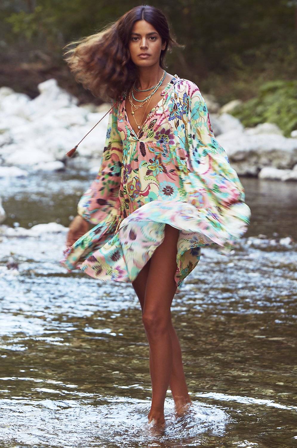 SALE Luana Mini Kaftan Tropic Bis zu 60% Rabatt