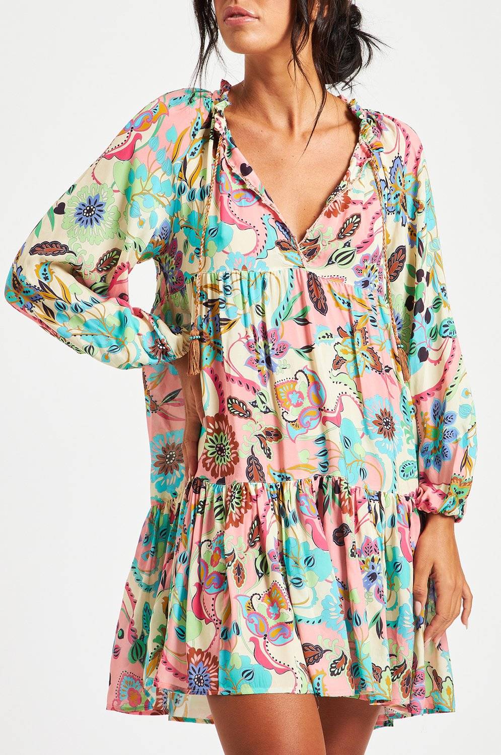 SALE Luana Mini Kaftan Tropic Bis zu 60% Rabatt