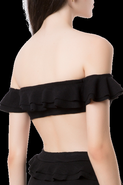 SALE Hopi Padded Bandeau Bikini Schwarz Fabrikladen