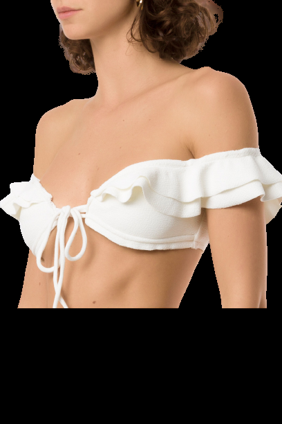 SALE Hopi Padded Bandeau Bikini Off-White zollfrei
