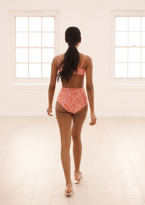 SALE Regan Padded Bügel Bikini Dotty Rouge Rabatte dieses Monats