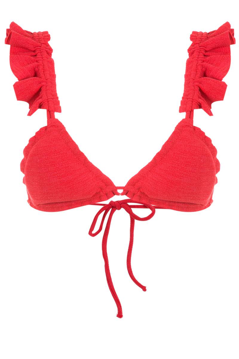 SALE Laven Padded Triangel Bikini Rot 2025