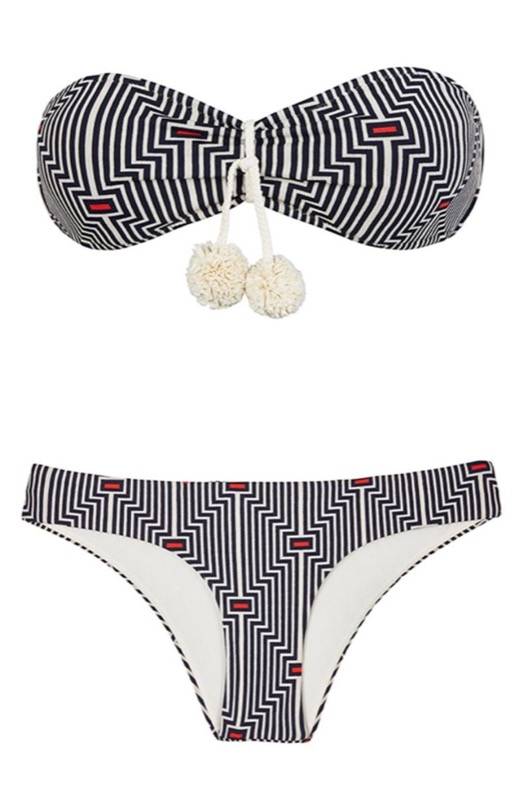 SALE Sophie Anderson Palomino Padded Bandeau Bikini Auslauf