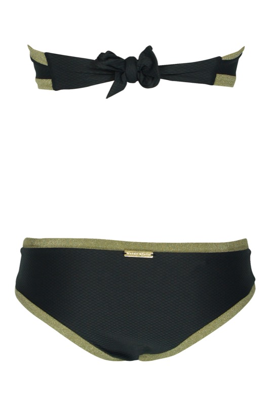 SALE Binding Padded Bandeau Bikini Schlussverkauf