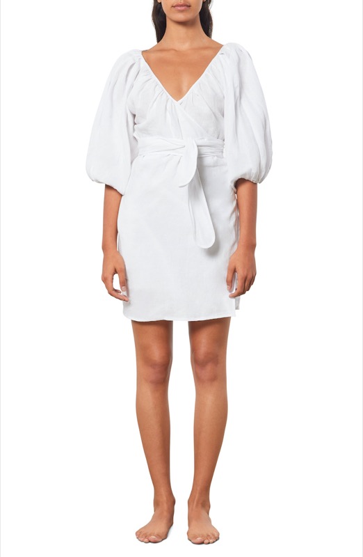 SALE Coletta Minikleid Weiß Vatertagsangebot