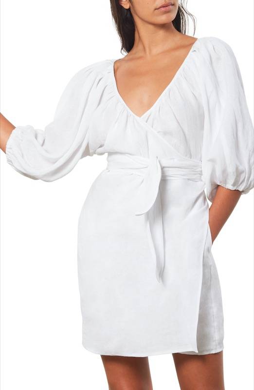SALE Coletta Minikleid Weiß Vatertagsangebot