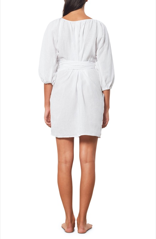 SALE Coletta Minikleid Weiß Vatertagsangebot
