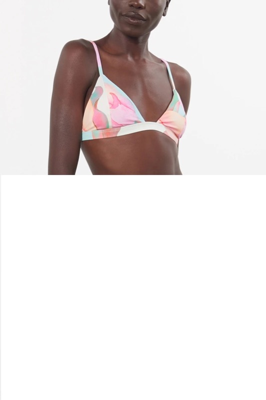 SALE Astrid Triangel Bikini Pink Multi Zeitlich begrenztes Angebot