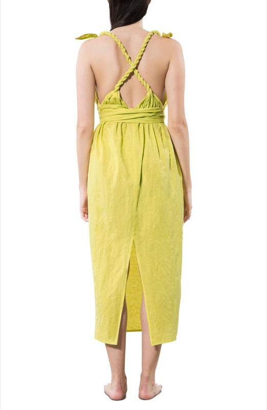 SALE Calypso Kleid Citrus Tiefpreis