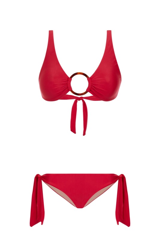 SALE Halter Bikini mit Ring Wochenangebot
