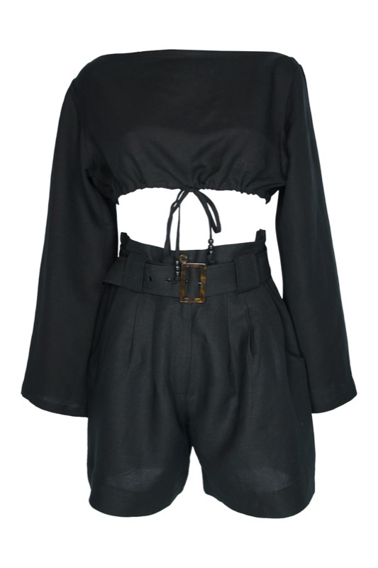 SALE Leinen Crop Top 50% Rabatt für begrenzte Zeit