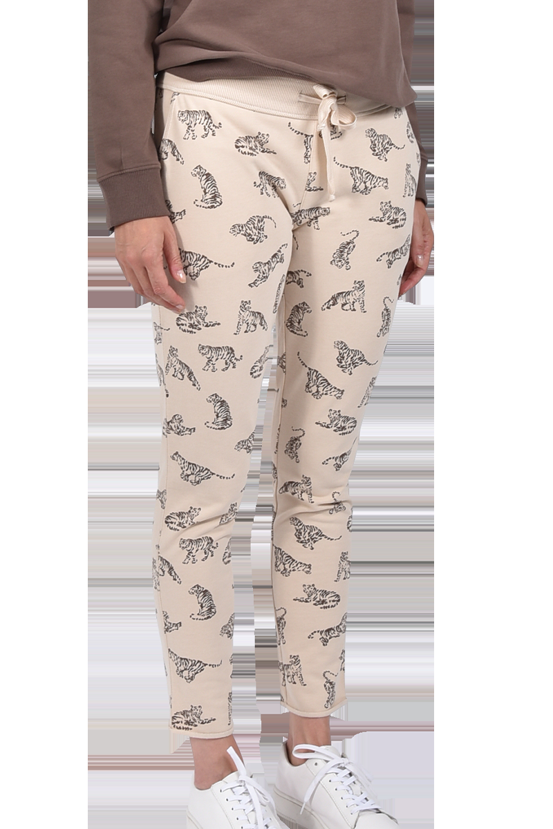 JUVIA Sweatpants - Slimfit mit Zebra-Print von JUVIA Sonderangebot der Fabrik