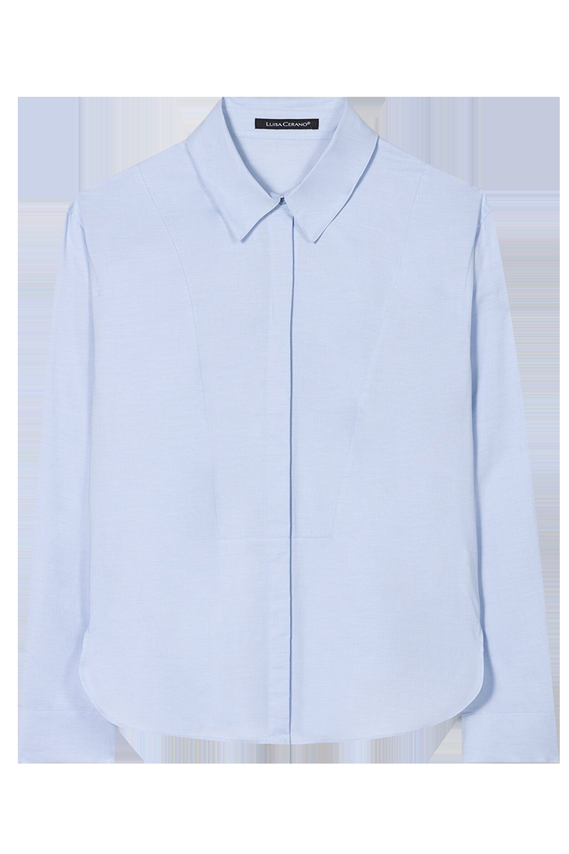 LUISA CERANO Chambray-Hemdbluse von LUISA CERANO Fabrik Onlineshop