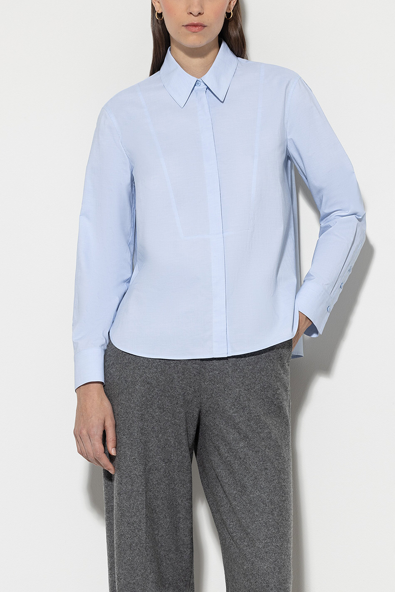 LUISA CERANO Chambray-Hemdbluse von LUISA CERANO Fabrik Onlineshop
