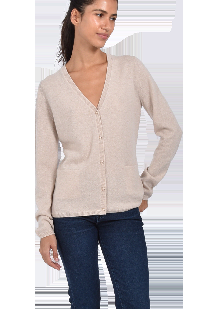 INSIEME Klassischer Cardigan aus 100% Kaschmir von Insieme Heißer Verkauf