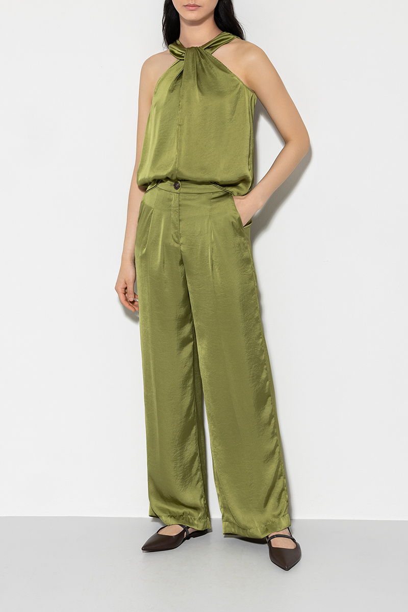 LUISA CERANO Wideleg-Pants mit Bundfalten von LUISA CERANO im Angebot