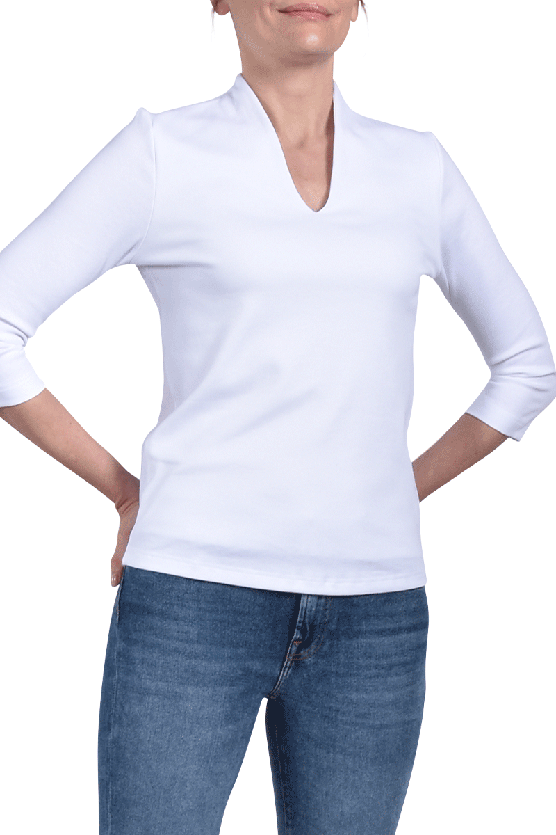 EFIXELLE Kelchkragenshirt aus Baumwolle von EFIXELLE Flash Sale