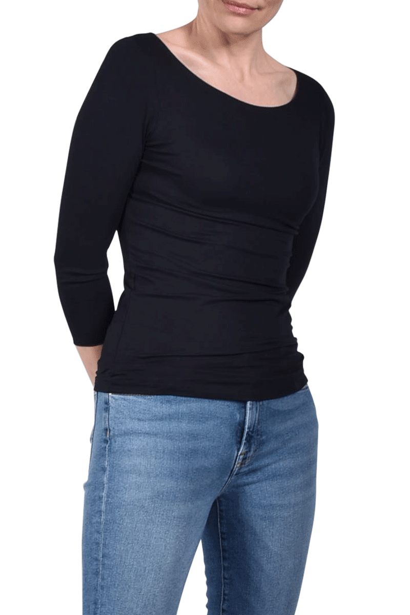 MAJESTIC Shirt mit 3/4-Arm von MAJESTIC Heißer Verkauf