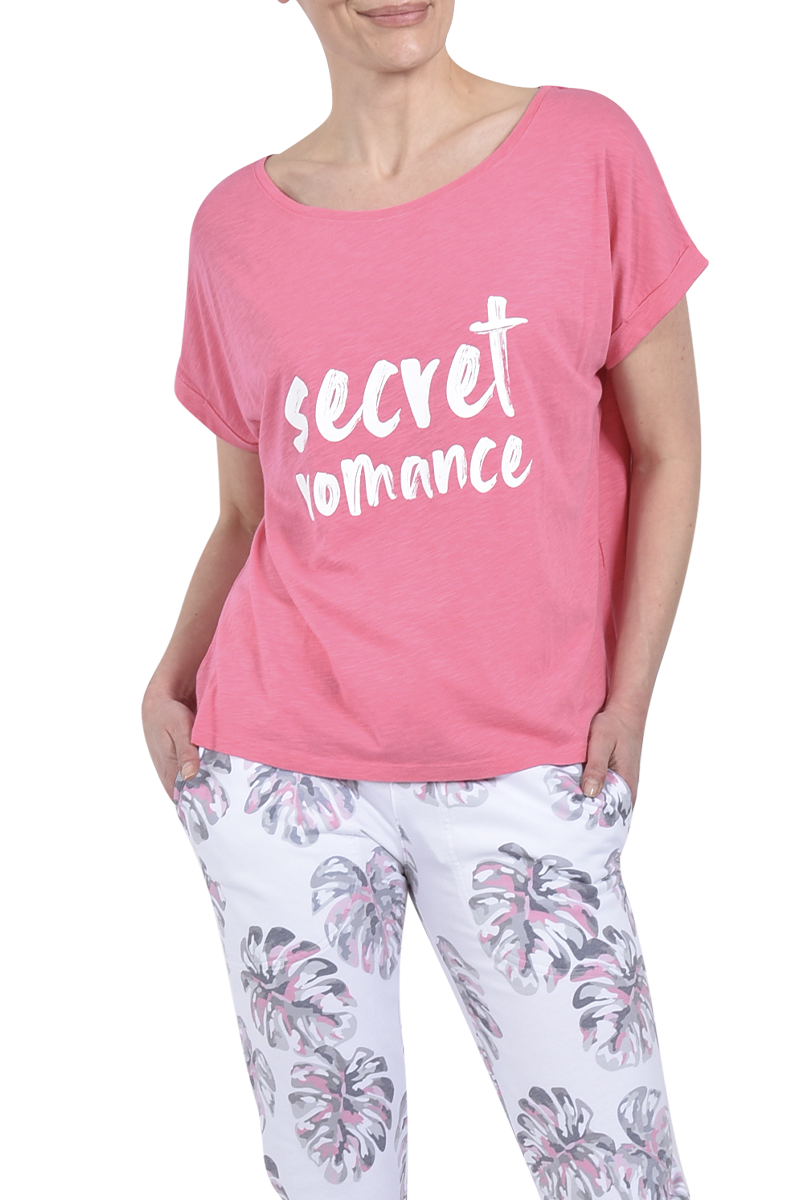 JUVIA Boxy-Shirt "Luca" mit Druck von JUVIA Große Rabatte