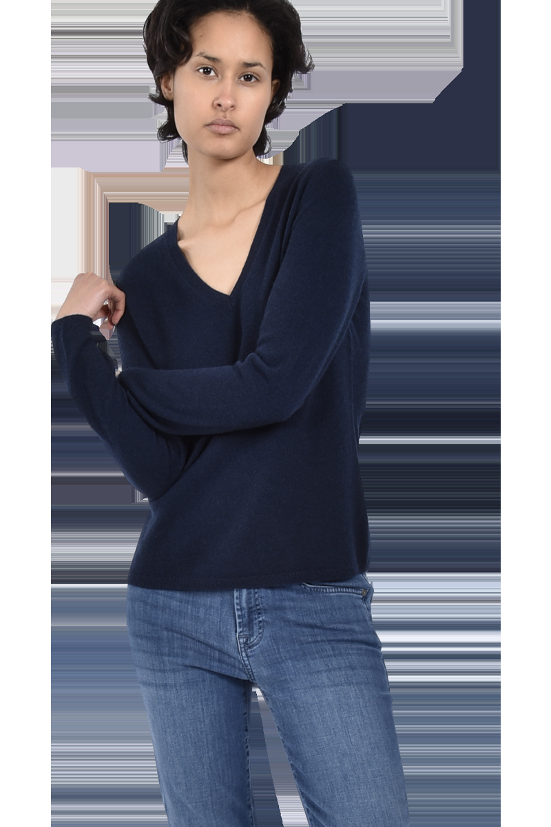 INSIEME V-Ausschnitt-Pullover aus Cashmere von INSIEME VIP-Rabatte