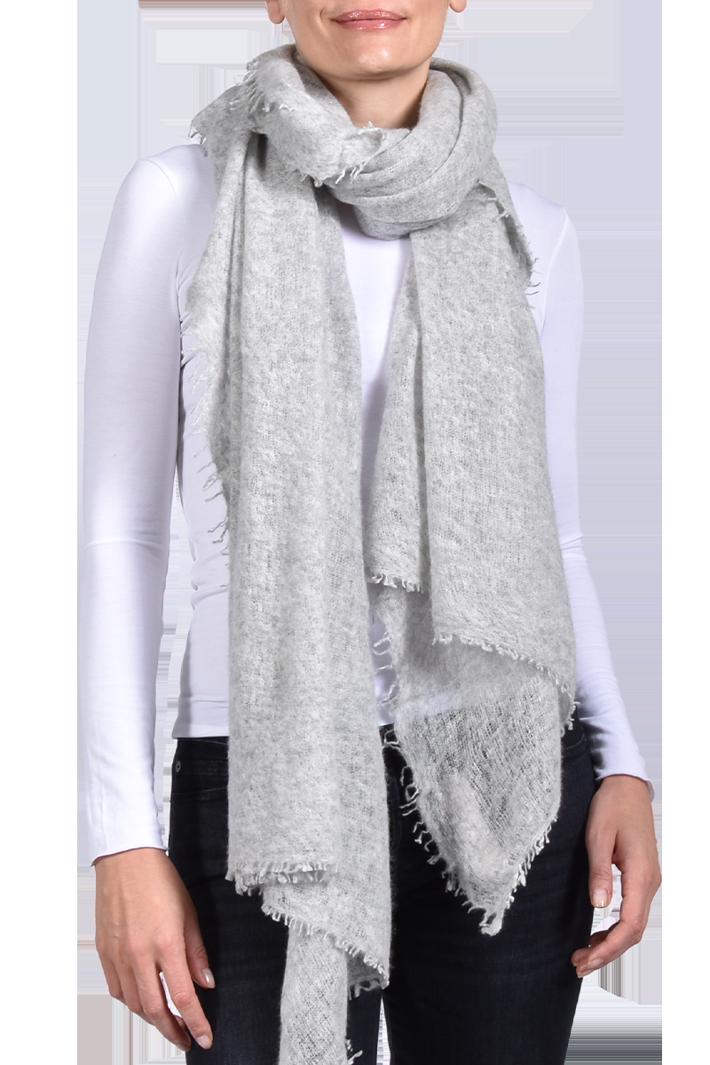 PUR SCHOEN Edles Cashmere-Tuch von PUR SCHOEN, Silber Zeitbegrenzte Promotion