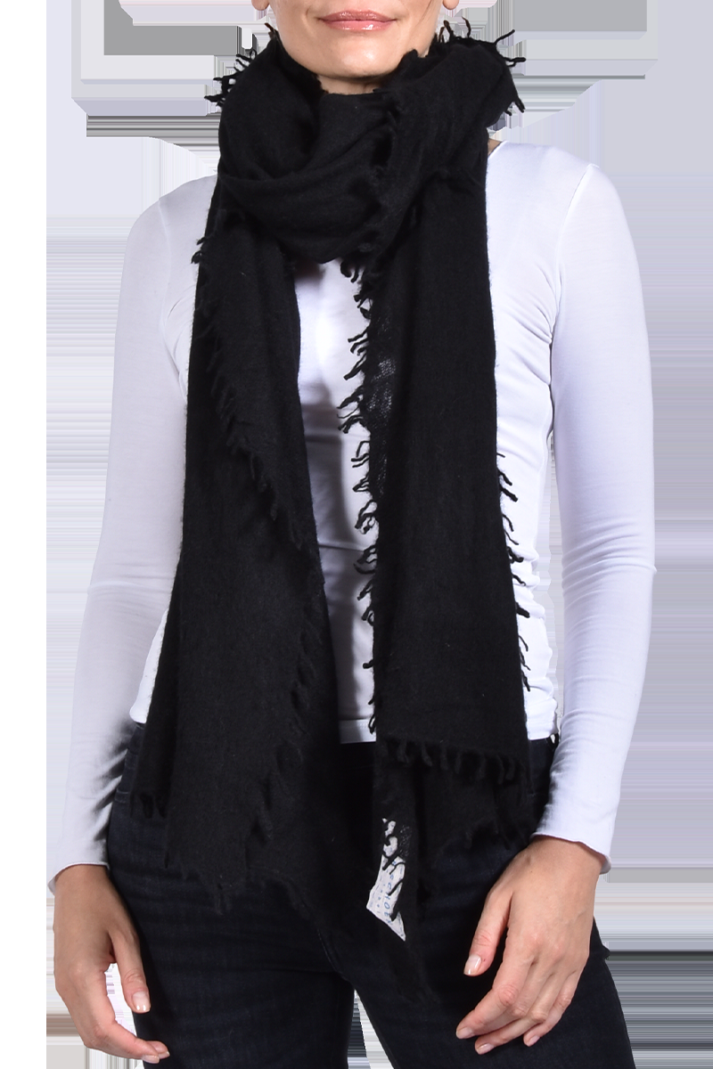 PUR SCHOEN Edles Cashmere-Tuch von PUR SCHOEN, Schwarz Bis zu 60% Rabatt