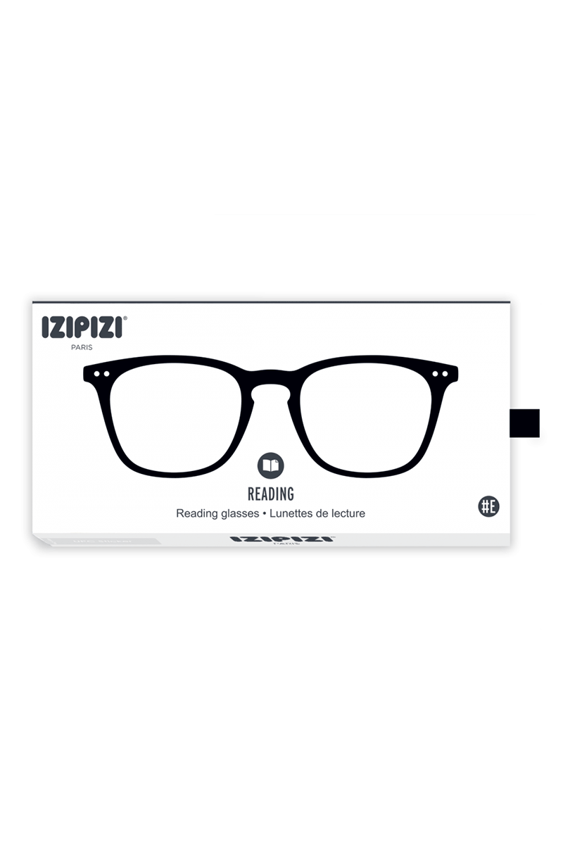 IZIPIZI Moderne Lesebrille Modell #E, Schwarz zollfrei