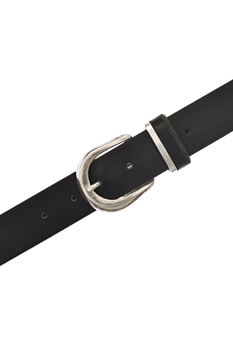B.BELTS Volledergürtel mit Metallschließe von B.Belt Schlussverkauf