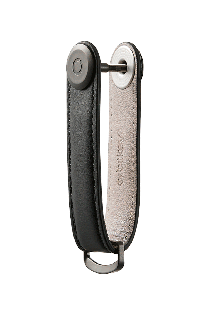 ORBITKEY Schlüsselorganisator aus Leder „Orbitkey 2.0“, Schwarz Rabatt